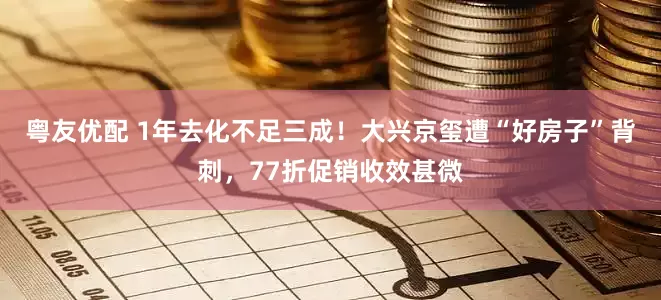 粤友优配 1年去化不足三成！大兴京玺遭“好房子”背刺，77折促销收效甚微