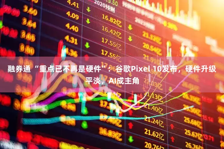 融券通 “重点已不再是硬件”：谷歌Pixel 10发布，硬件升级平淡，AI成主角