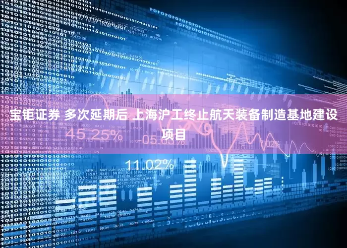 宝钜证券 多次延期后 上海沪工终止航天装备制造基地建设项目